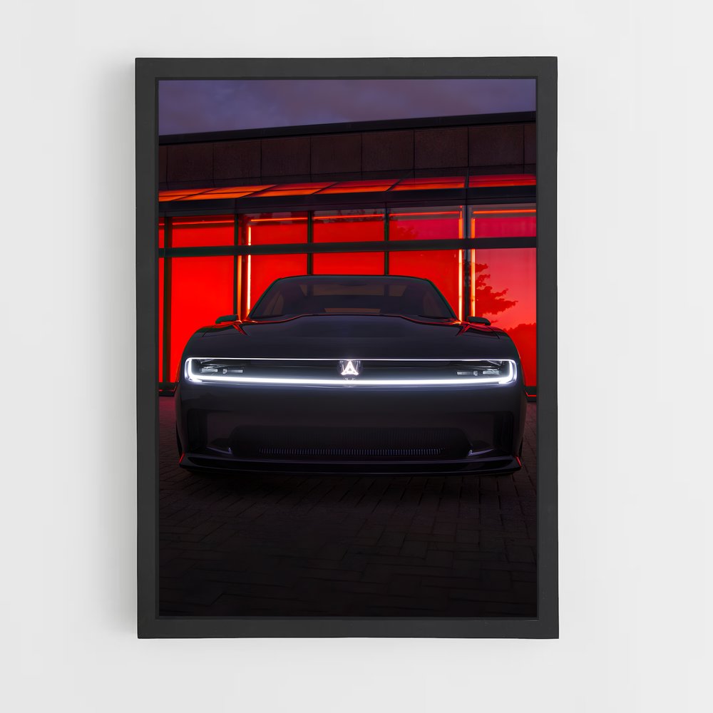 Poster Charger daytona car – affiche Dodge (vue 2)